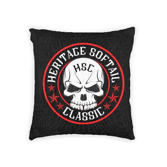 Heritage Softail Classic Woven Pillows