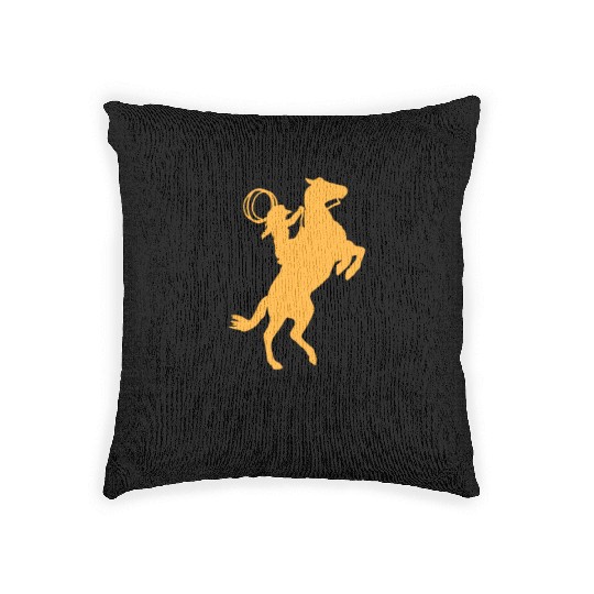 This Actually Is My First Rodeo - Cowboy Western Woven Pillows