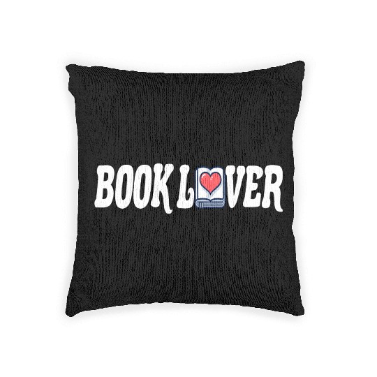 Bookworm Reading Literature Page-turner Book Lover Woven Pillows