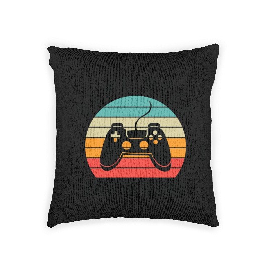 Back To School Funny Game Over Teacher Student Woven Pillows