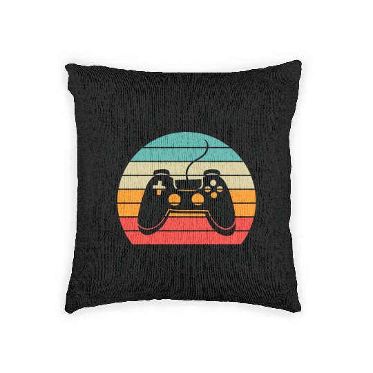 Back To School Funny Game Over Teacher Student Woven Pillows