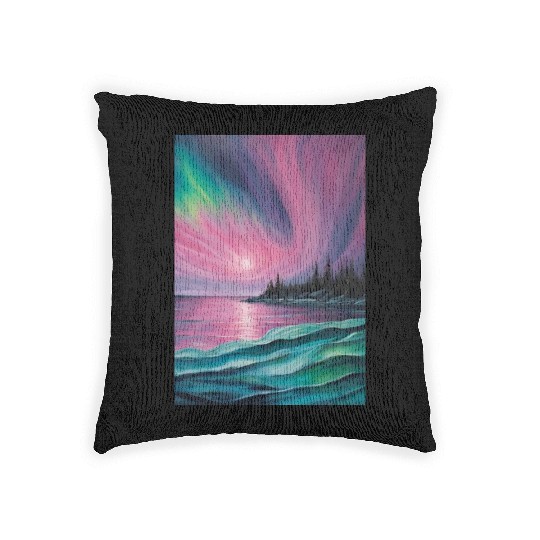 Northern lights Woven Pillows