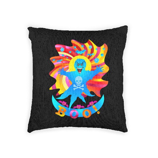 spooky Boo - Halloween Candy Woven Pillows