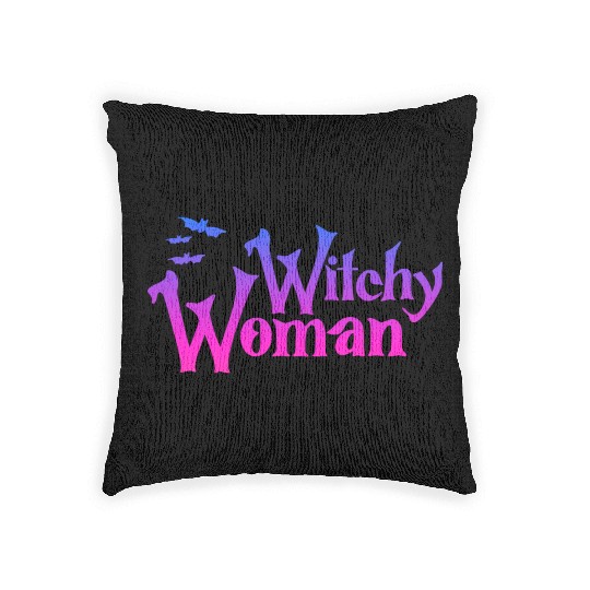 Witchy Woman Woven Pillows