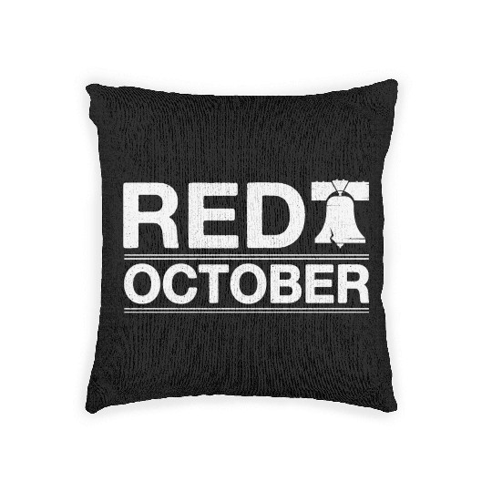 Philadelphia Red October Phillies Woven Pillows