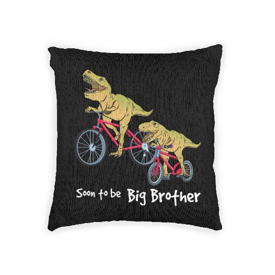 Big Brother T Rex Woven Pillows