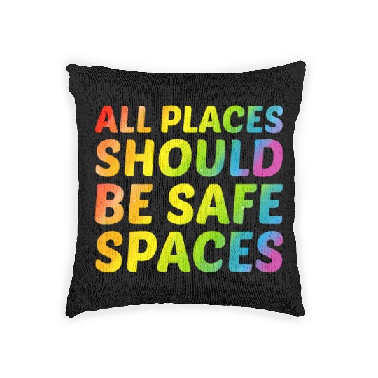Proud Gay Sexual Diversity Gay Pride Parade LGBTQ Woven Pillows