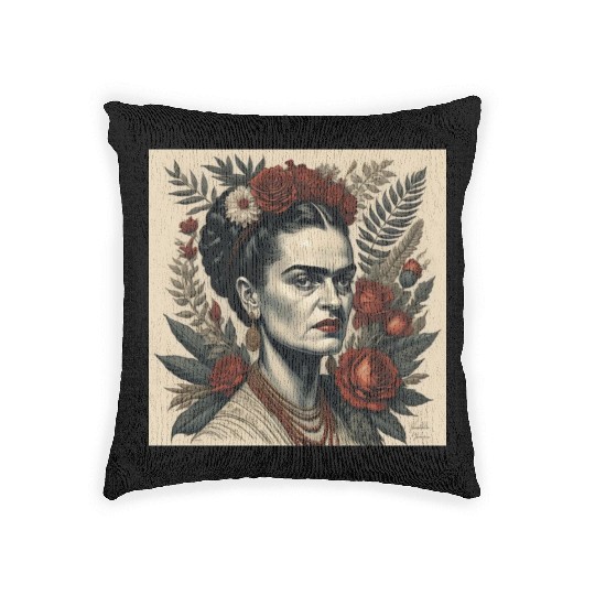 frida khalos Mug,Frida Khalo flower mug Woven Pillows