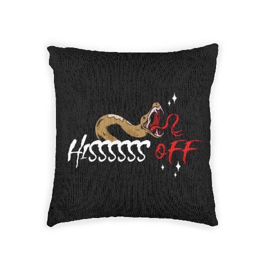 Reptile Collector Boa Serpent Venomous Snake Lover Woven Pillows