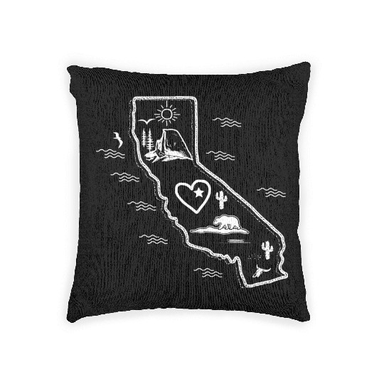 Yosemite National Park Woven Pillows