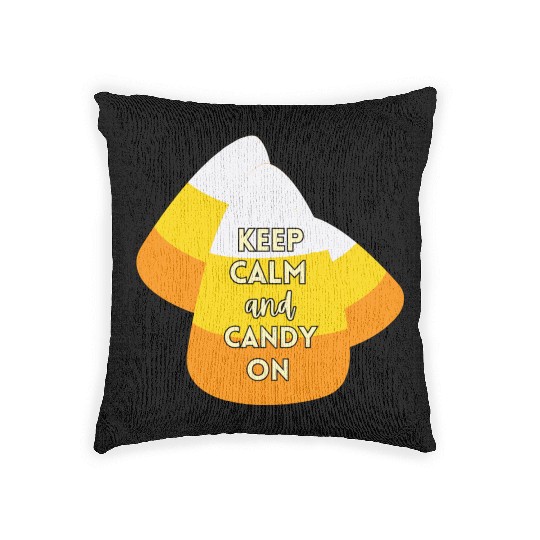 Halloween, Halloween Candy Woven Pillows