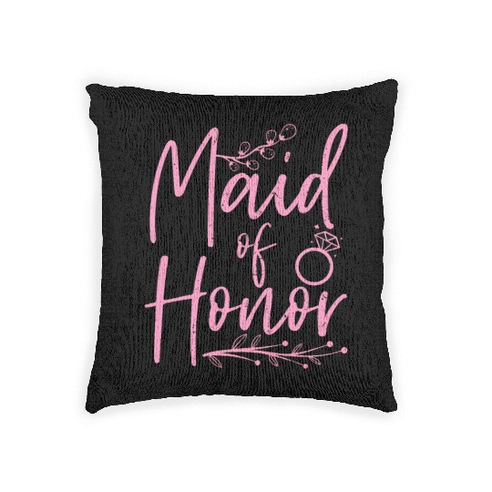 Wedding Bridesmaid Marriage Gift Bride Woven Pillows