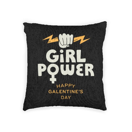 Be My Galentine. Galentine's Day Woven Pillows