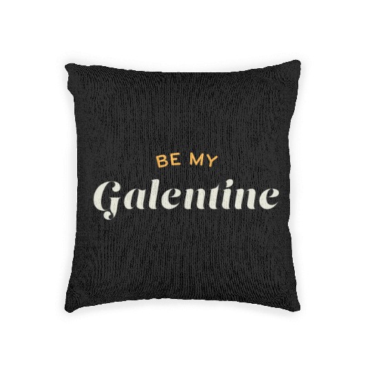 Be My Galentine. Galentine's Day Woven Pillows