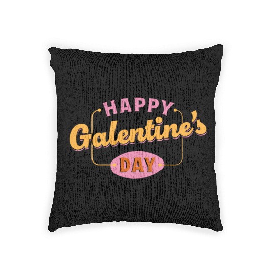 Be My Galentine. Galentine's Day Woven Pillows