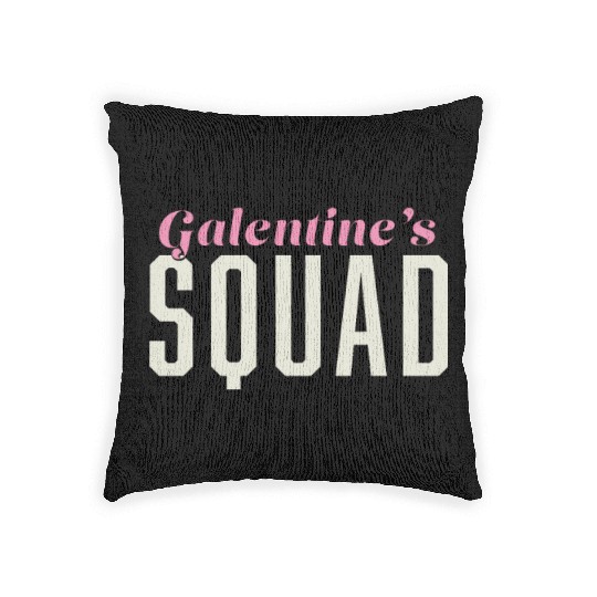 Be My Galentine. Galentine's Day Woven Pillows