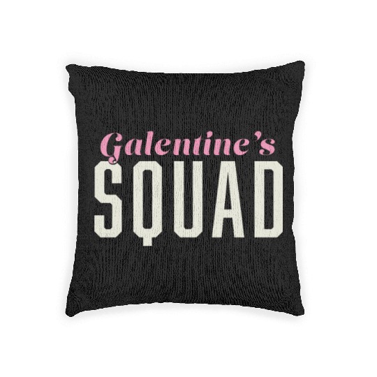 Be My Galentine. Galentine's Day Woven Pillows