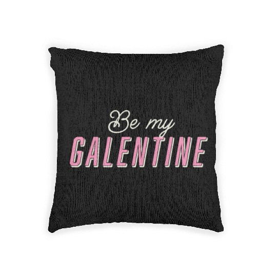 Be My Galentine. Galentine's Day Woven Pillows