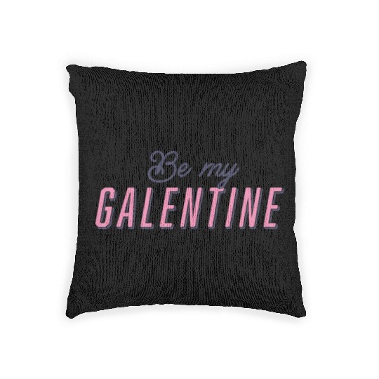 Be My Galentine. Galentine's Day Woven Pillows