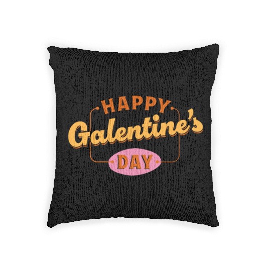 Be My Galentine. Galentine's Day Woven Pillows