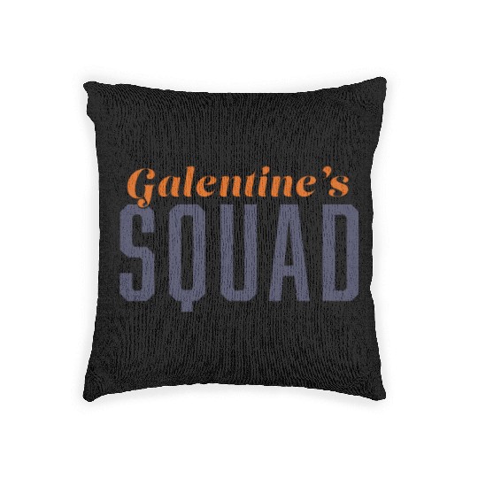 Be My Galentine. Galentine's Day Woven Pillows