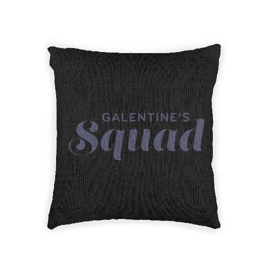 Be My Galentine. Galentine's Day Woven Pillows