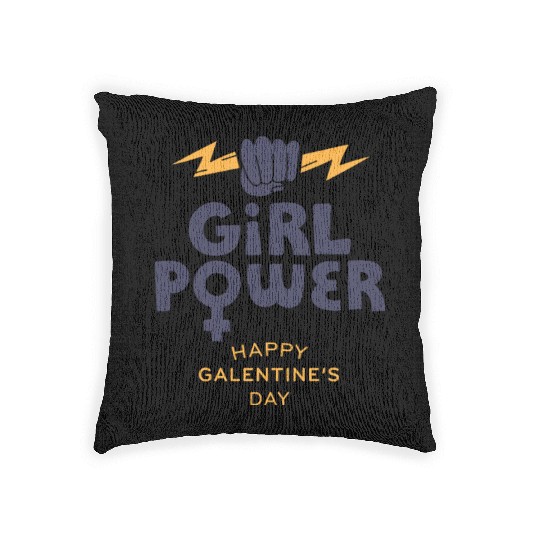 Be My Galentine. Galentine's Day Woven Pillows
