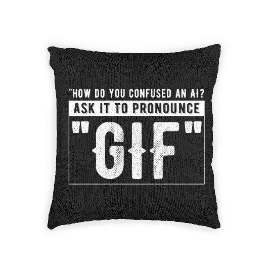 How do you confuse an AI Woven Pillows