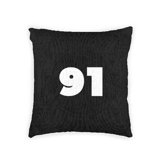 Congratulations Today 91 Years Old - Ninety-Nine Woven Pillows