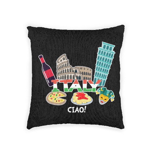 I LOVE ITALY Woven Pillows