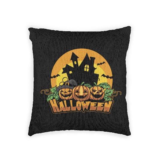 Halloween Woven Pillows