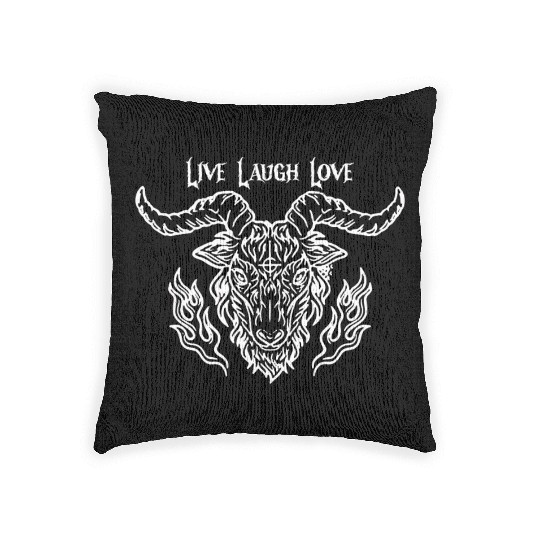 Live Laugh Love Woven Pillows