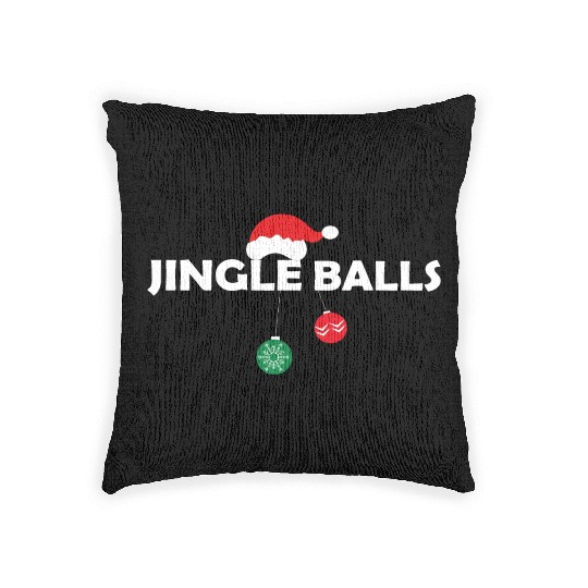 Jingle Bells Woven Pillows