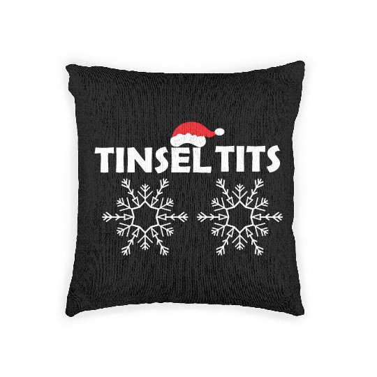 Tinsel Tits Woven Pillows