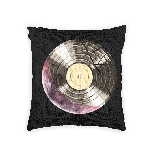 Broken Vinyl Love Woven Pillows