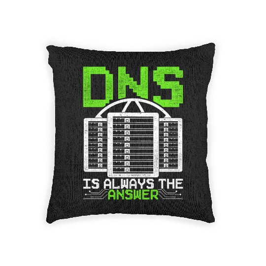 Network Admin Programmer Woven Pillows