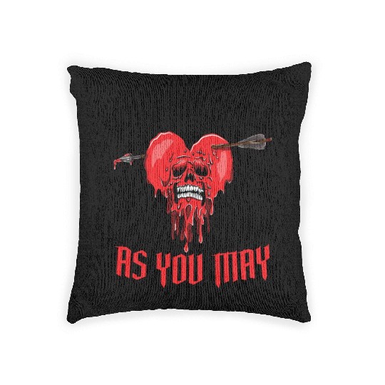 Take My Heart As You May Woven Pillows