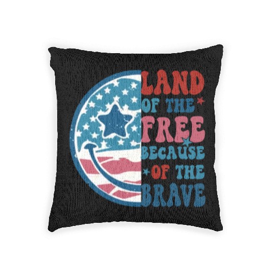 Land of the free Woven Pillows