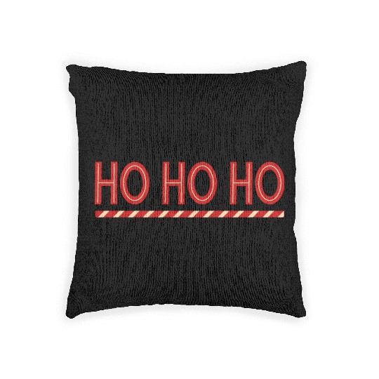 Ho Ho Ho Woven Pillows