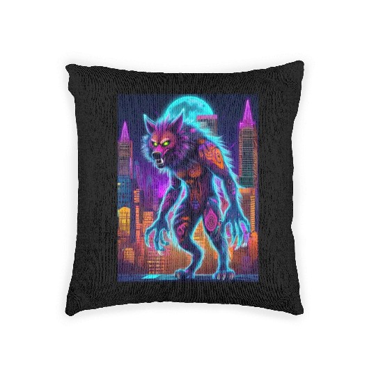 werewolf Woven Pillows