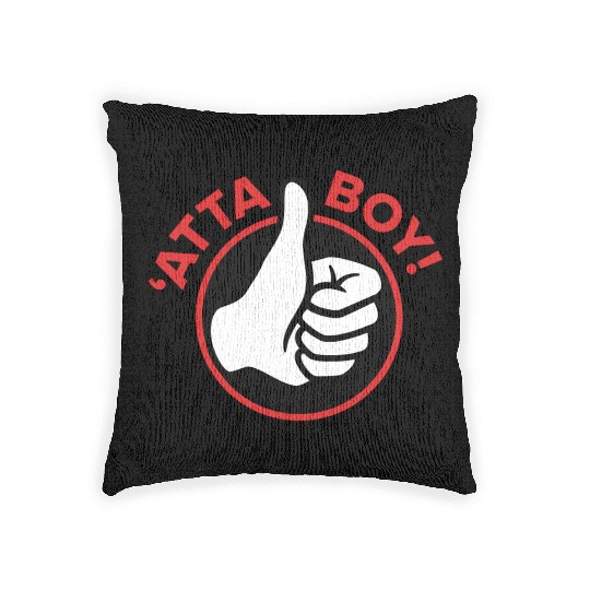 The Atta, boy Woven Pillows