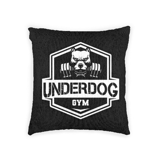 Pittbull - Underdog GYM Woven Pillows
