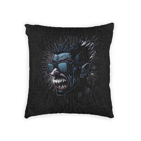 Vampire vector Woven Pillows