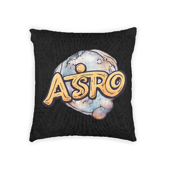 Astro rock Woven Pillows