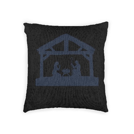 Jesus Is The Reason For The Season Woven Pillows