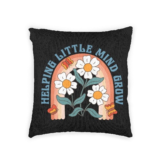 Teacher Assistant Woven Pillows