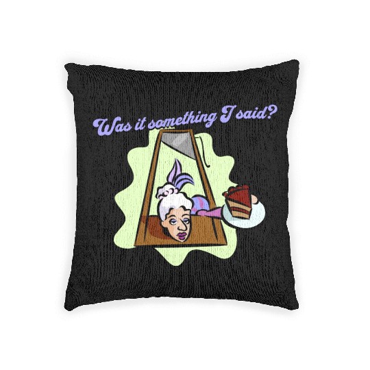 Marie Antoinette Bastille Day Cake Woven Pillows