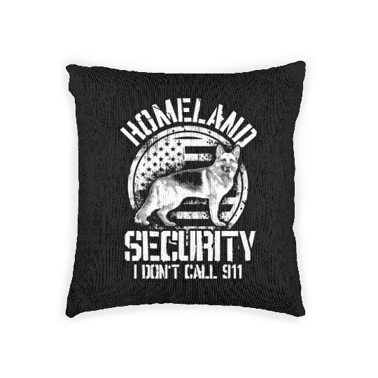 HOMELAND SECURITY Woven Pillows