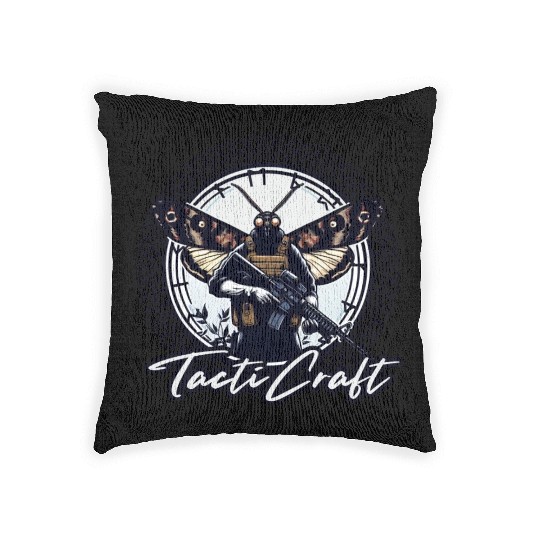 Mothman Operator Woven Pillows