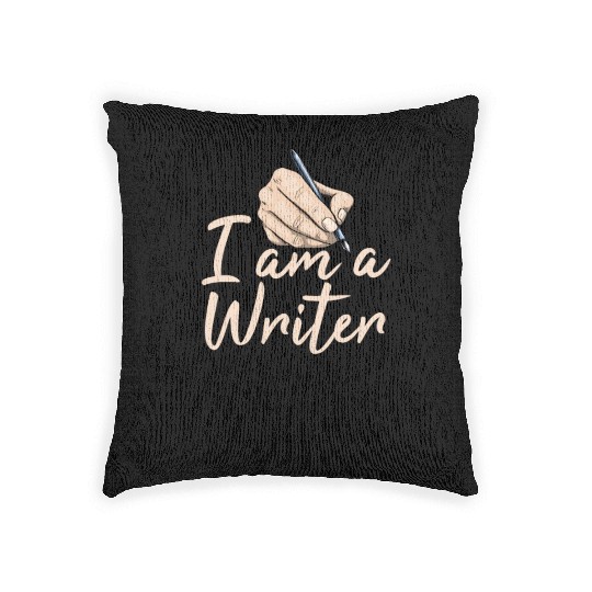 I Am A Writer Anything You Say Or Do May Be Used Woven Pillows